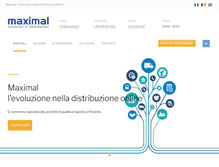 Tablet Screenshot of maximal.it